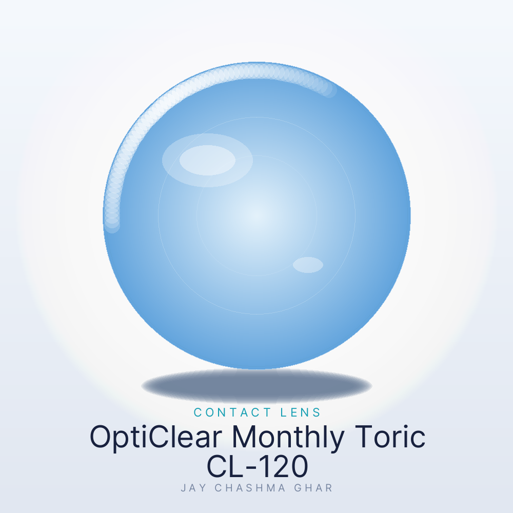 OptiClear Monthly Toric CL-120 OptiClear Monthly Toric CL-120 - Image 1