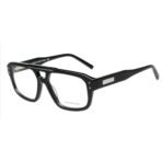 Tommy Hilfiger Pilot Acetate Eyeglasses – Black - Image 2